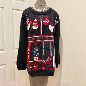 V28 Christmas sweater.